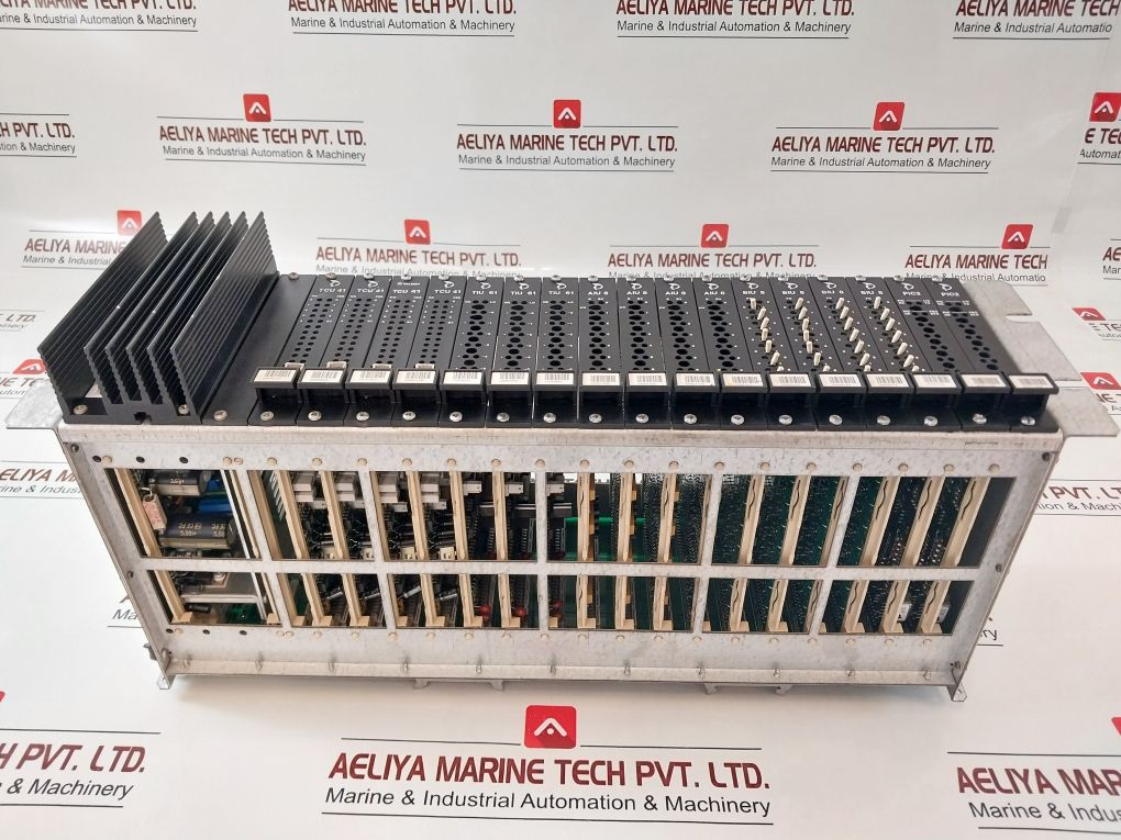 Metso Automation S420154 Ipu+Tcu 41+Tiu 61+Aiu 8+Biu 8+Pic2 Pcb Rack