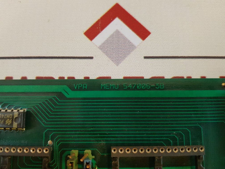 Valmet 547006-3B, 547006-3A Pcb Card M851040/M1