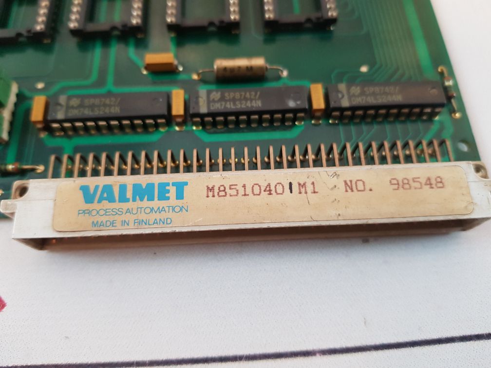 Valmet 547006-3B, 547006-3A Pcb Card M851040/M1