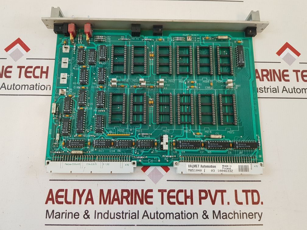 Valmet Vpa Memu 547006-3B,547006-3A Memory Board M851040 
