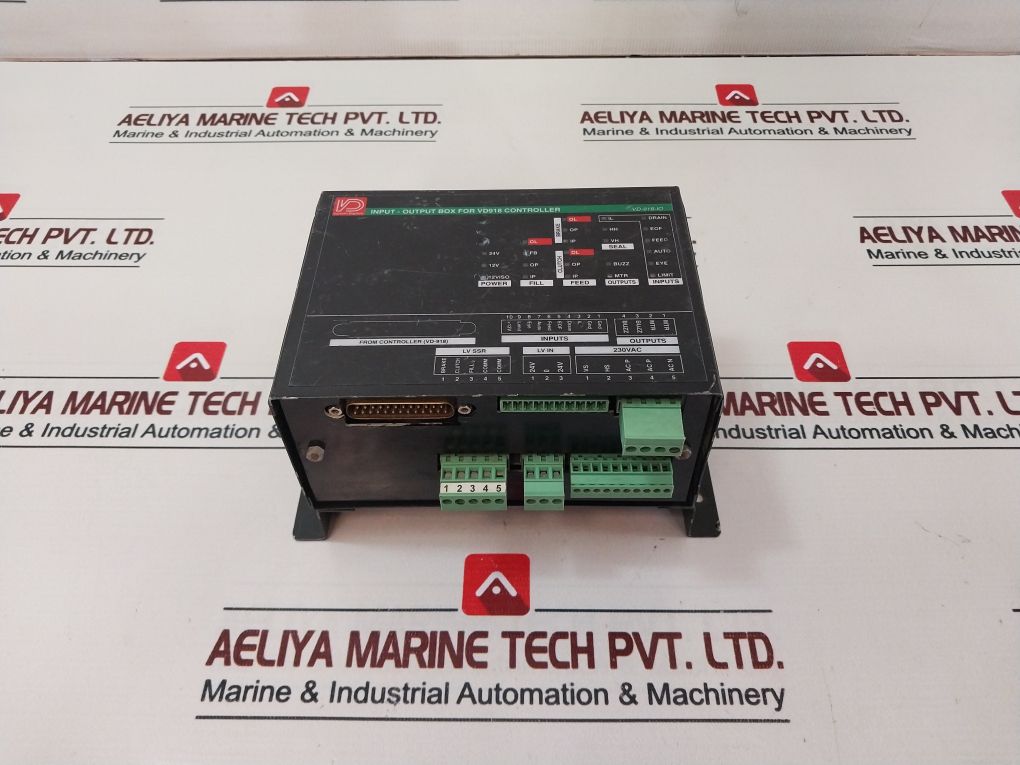 Vamshi Digitals Vd-918-io Input-output Box For Vd918 Controller 230V Ac
