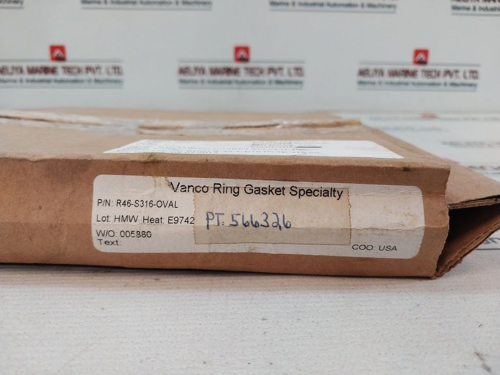 Vanco 6A0003 Gasket Ring R46-s316