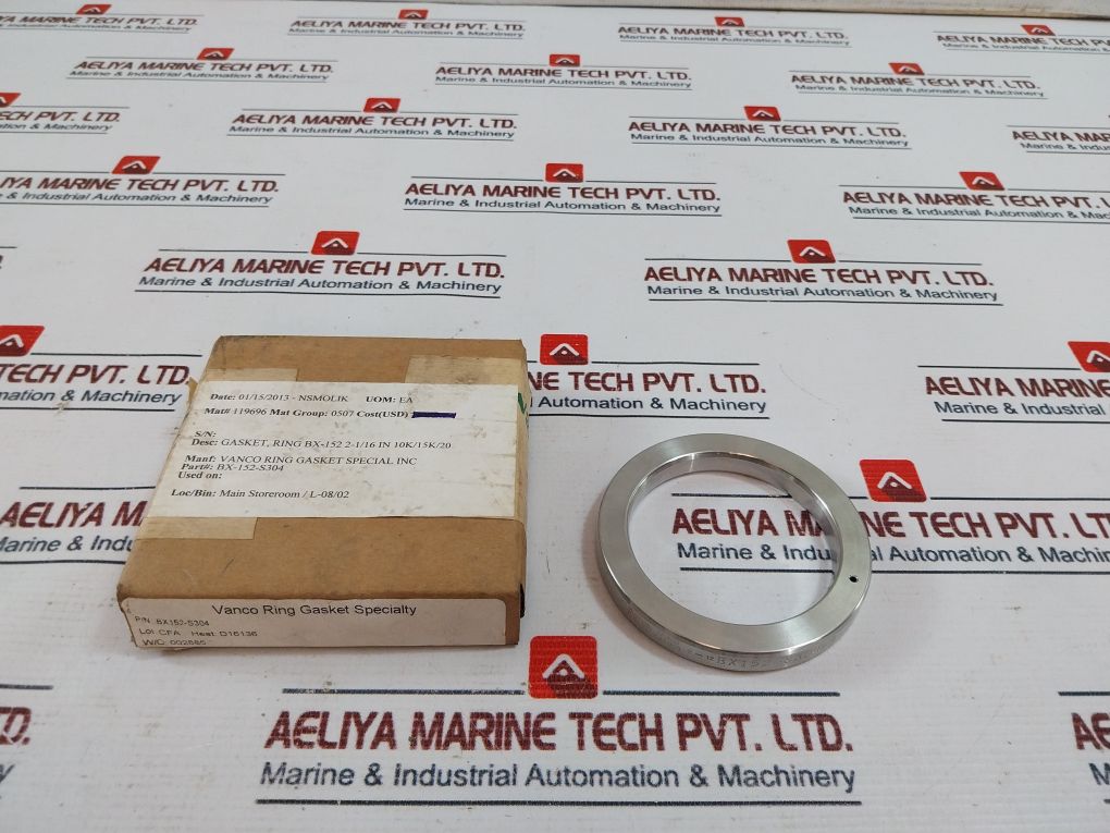 Vanco Bx152-s304-4 Ring Gasket 119696