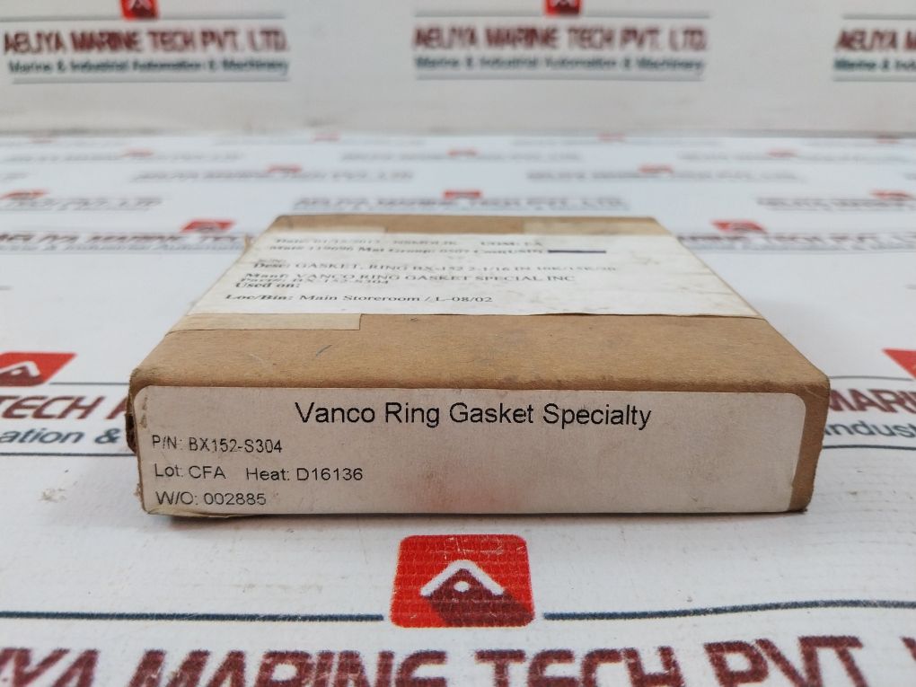 Vanco Bx152-s304-4 Ring Gasket 119696