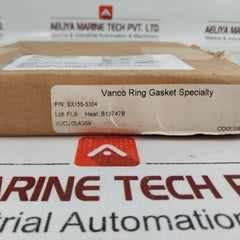 Vanco 3-14 Bx155-s304-4 Gasket Ring