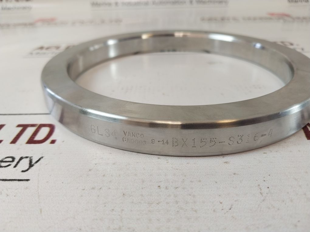 Vanco Bx155-s316-4 Gasket Ring 6A0003