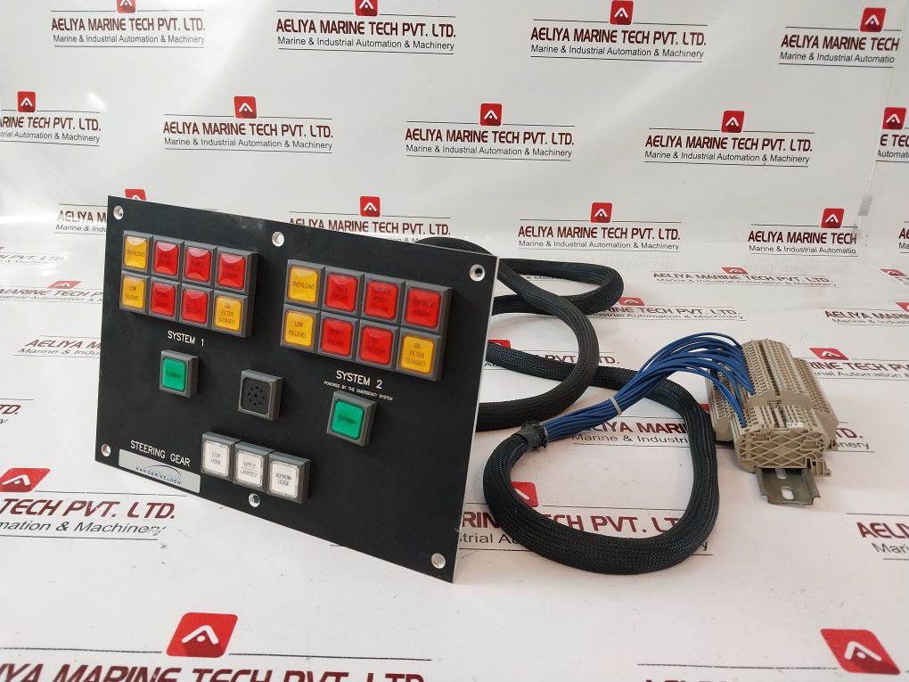 Vander Velden Steering Gear Control Panel System