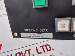 Vander Velden Steering Gear Control Panel System
