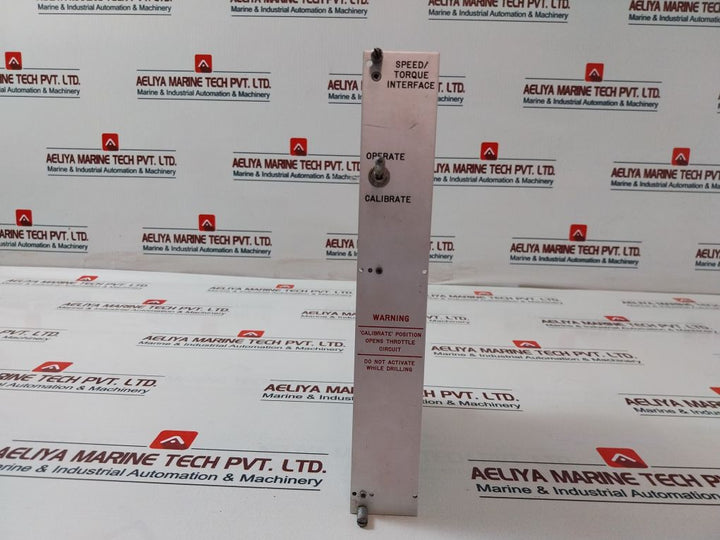 Varco 87910-591 Rev B Speed Torque Interface Pcb

