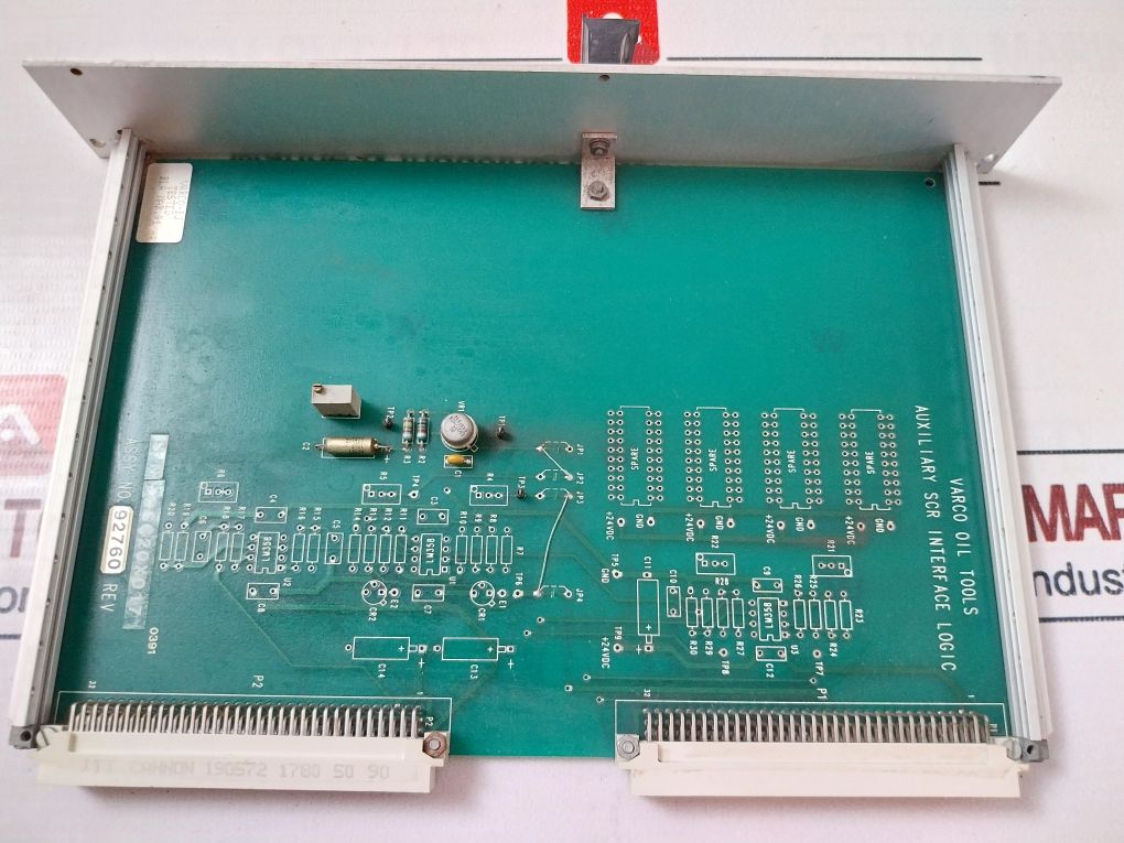 Varco 89133 Rev A Auxiliary Scr Interface Logic Card