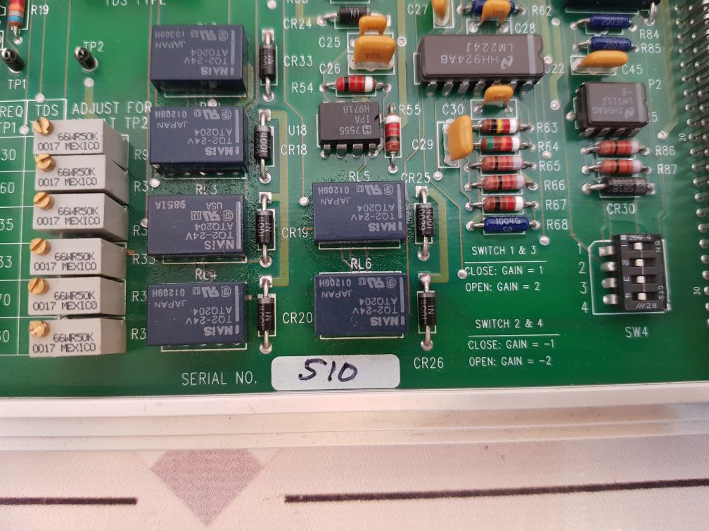 Varco 92960 Printed Circuit Board