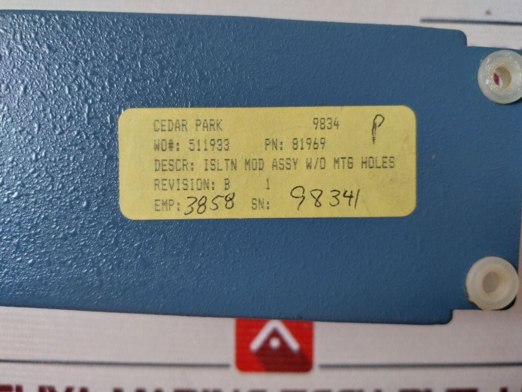 Varco Bj 81969-1 Isolation Module