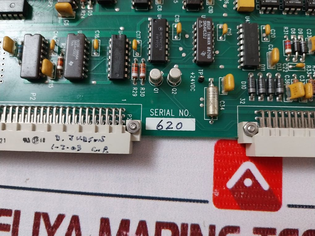 Varco 92450 Rev F Scr Interface Ii Circuit Board