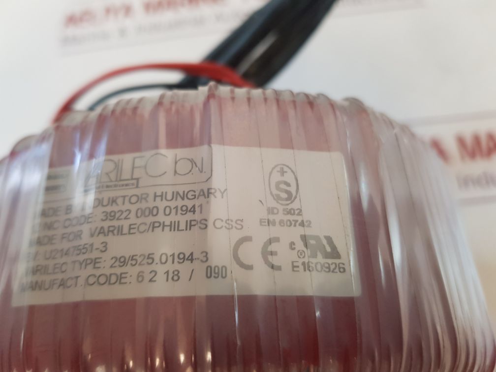 Varilec 29/525.0194-3 Transformer
