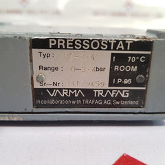 Varma Trafag Pe-3.4 Pressure Switch