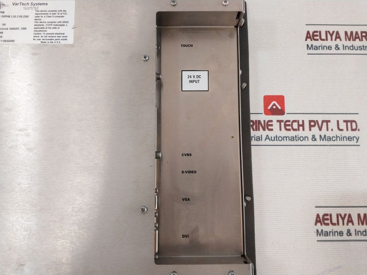 Vartech Systems 190Phb Display Panel 24Vdc