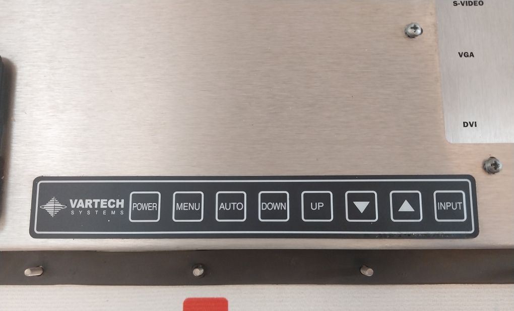Vartech Systems Vt190Phb Touch Panel Monitor 24 Volt Dc Input