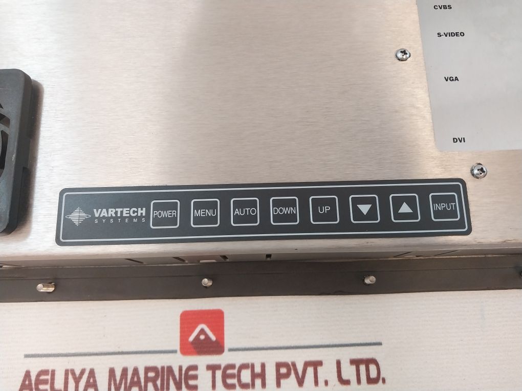 Vartech Systems Vt190Psshbvb Lcd Panel Monitor 24V Dc Input