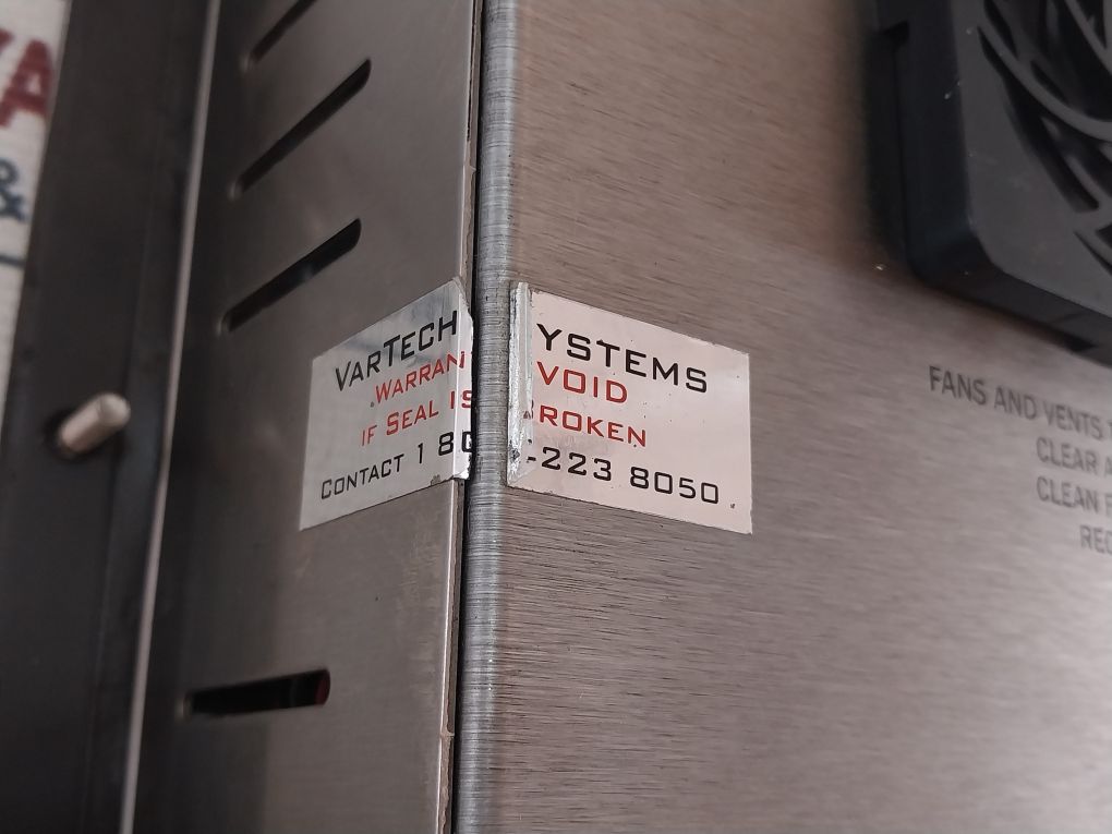 Vartech Systems Vt190Psshbvb Lcd Panel Monitor 24V Dc Input