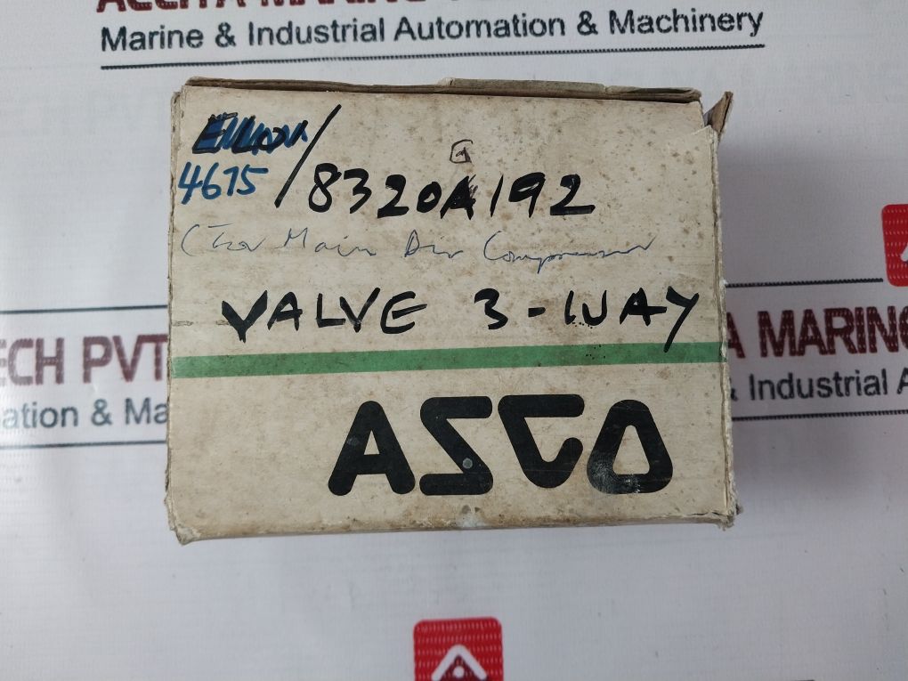 Asco 8320G192 Solenoid Valve