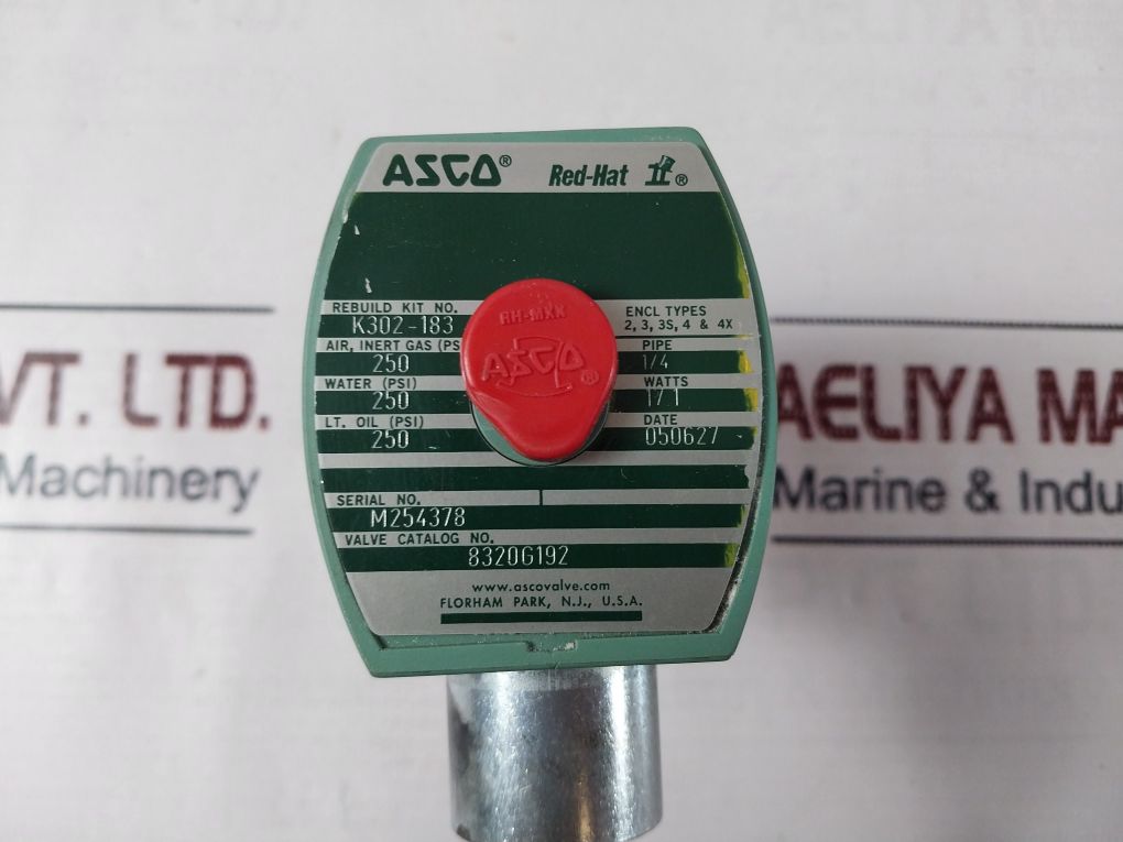 Asco 8320G192 Solenoid Valve