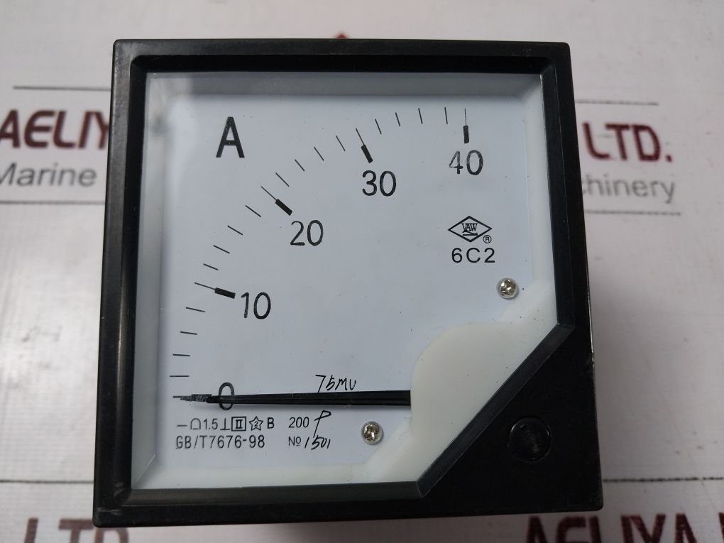 Vaw 6C2 Ammeter 0-40A