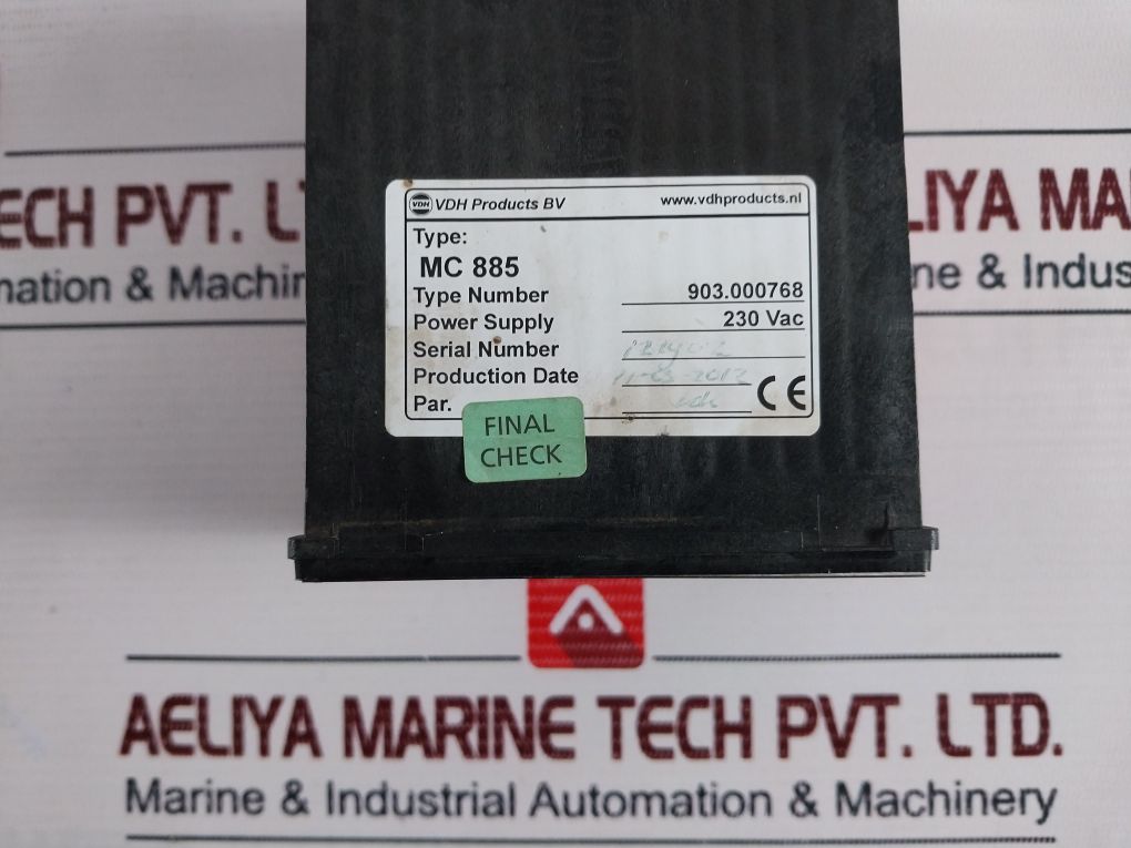 Vdh Mc 885 Thermostat 230 Vac