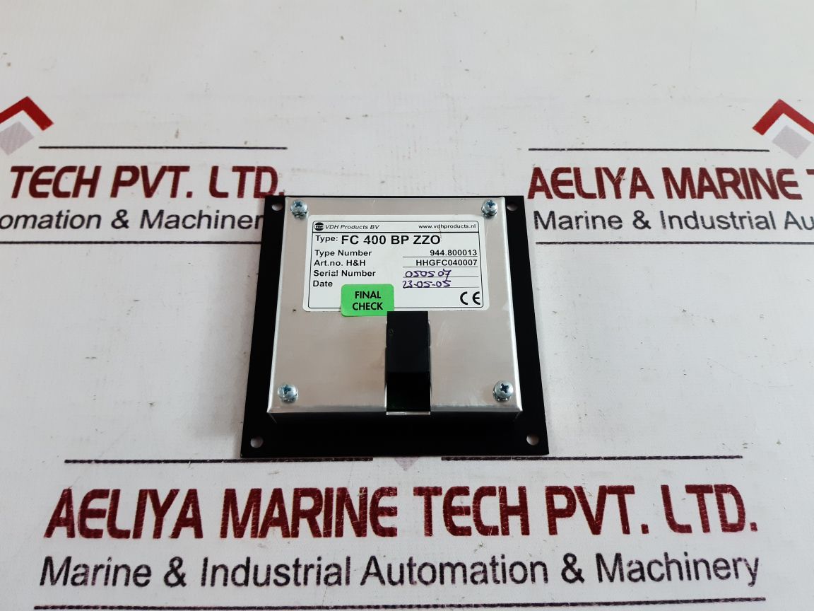 Vdh Products Fc 400 Bp Zzo