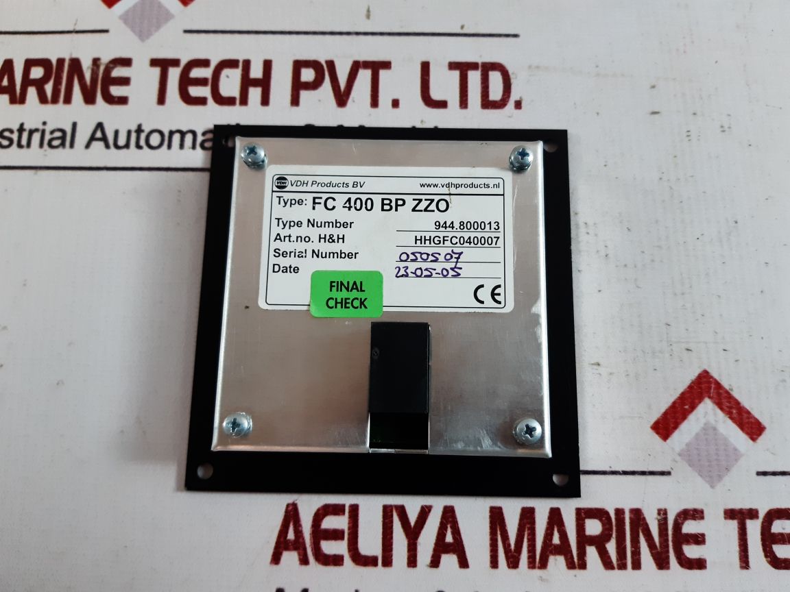 Vdh Products Fc 400 Bp Zzo