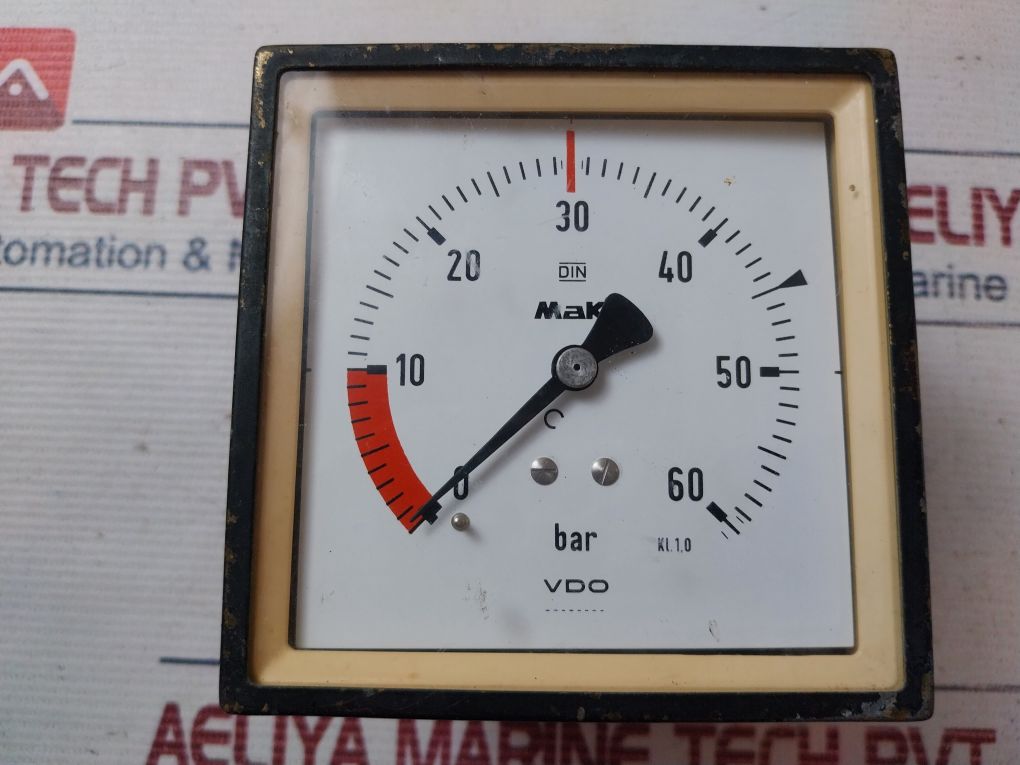 Vdo 0-60 Bar Meter