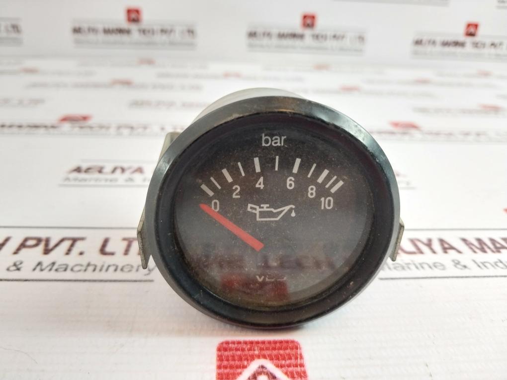 Vdo 350 040 004 Oil Pressure Gauge 10-184 Ohm 24V