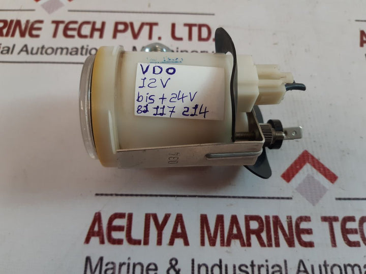 Vdo Bis+24V Hour Counter Meter 10 To 60 Quarz