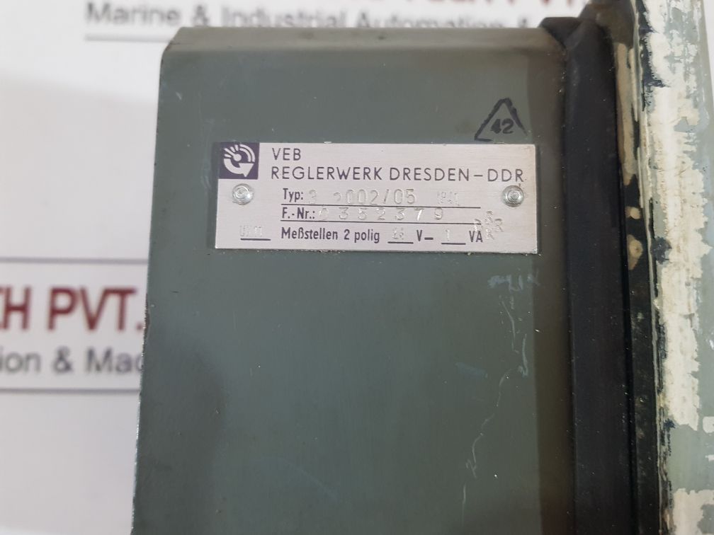 Veb Reglerwerk Dresden-ddr 3.2002/05