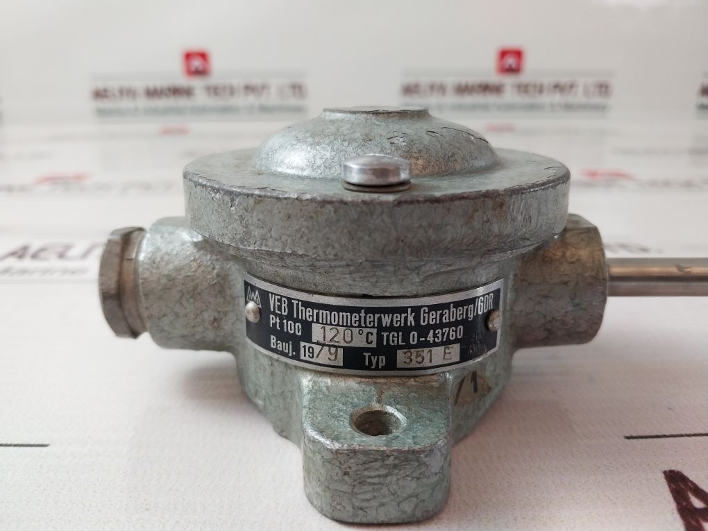 Veb Tgl 0-43760 Thermometerwerk Geraberg/Gdr