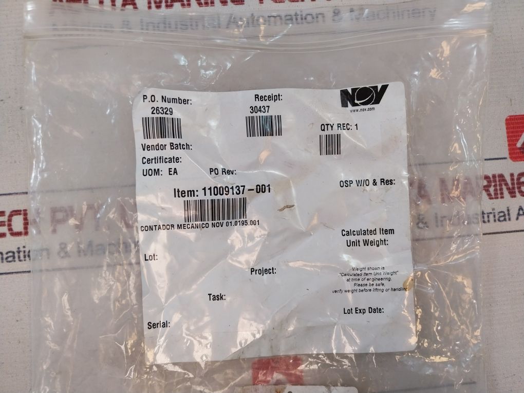 Veeder-root 116425-008. 5 Mechanical Counter