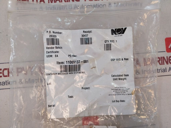 Veeder-root 116425-008. 5 Mechanical Counter