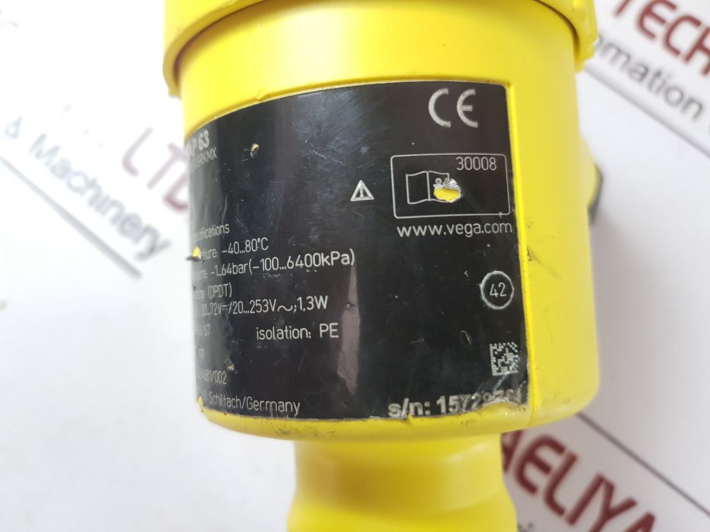 Vega Vegacap 63 Cp63.Xxegsrkmx Transmitter
