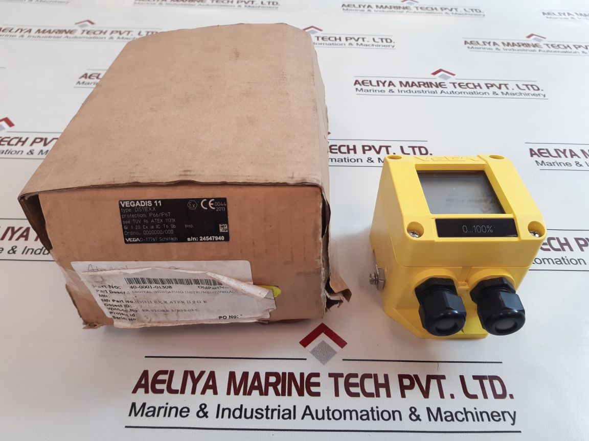 Vega vegadis 11 dis11ex.x digital indicating sensor