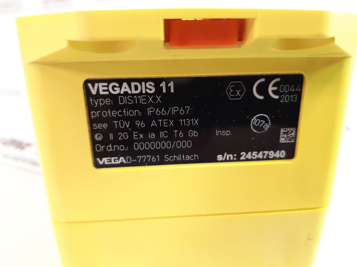 Vega vegadis 11 dis11ex.x digital indicating sensor