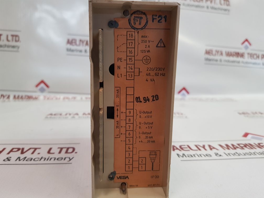 Vega Vegamet 407Af Module Transmitter 407A(F)(T)