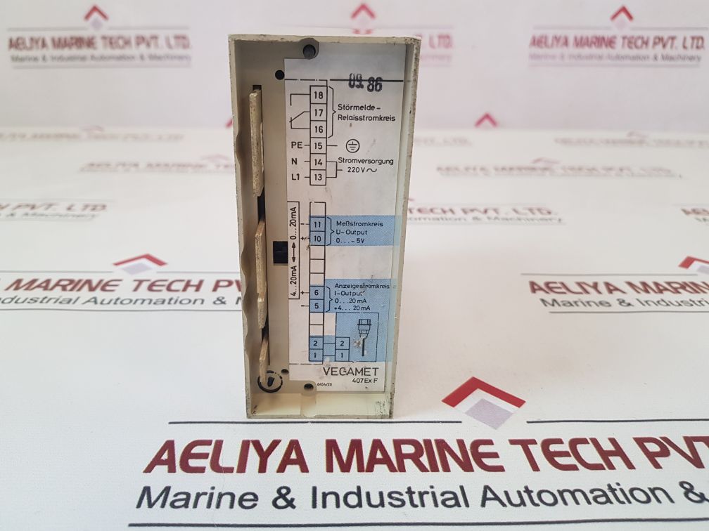 Vegamet 407 Exf Level Remote Indicator