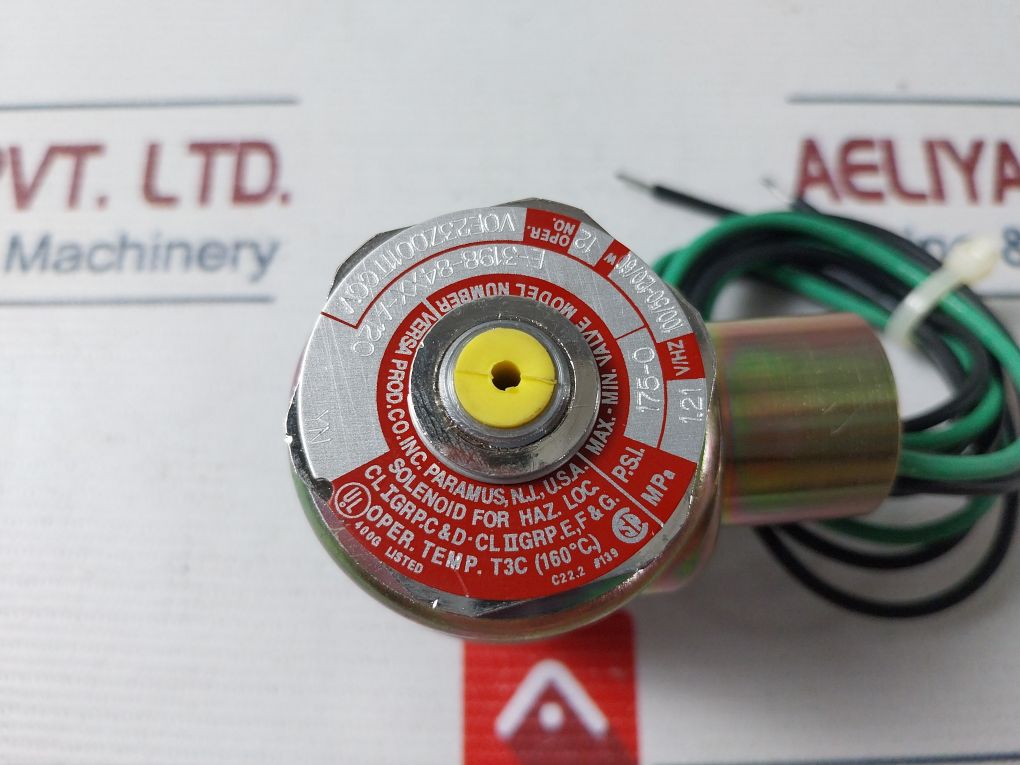 Versa E-3198-84Xx-a120 Solenoid Valve Coil