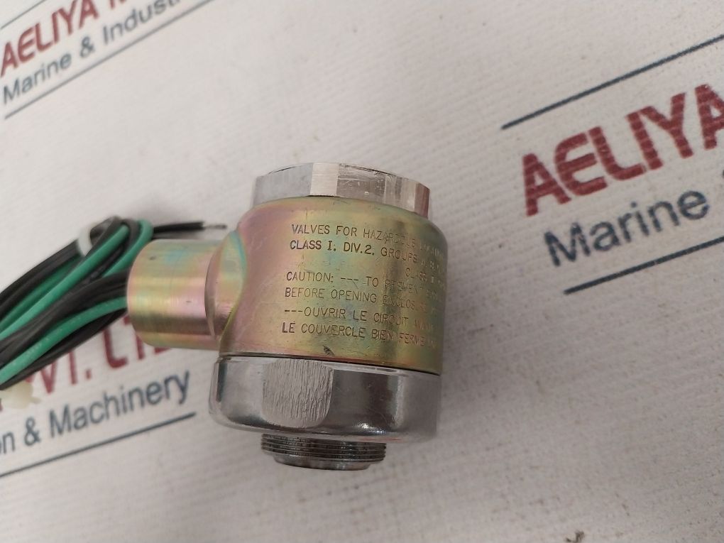 Versa E-3198-84Xx-a120 Solenoid Valve Coil Div. 2