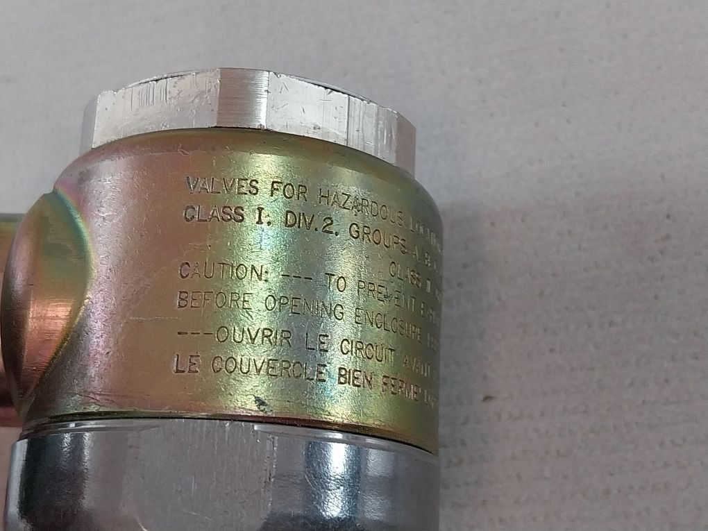 Versa E-3198-84Xx-a120 Solenoid Valve Coil Div. 2