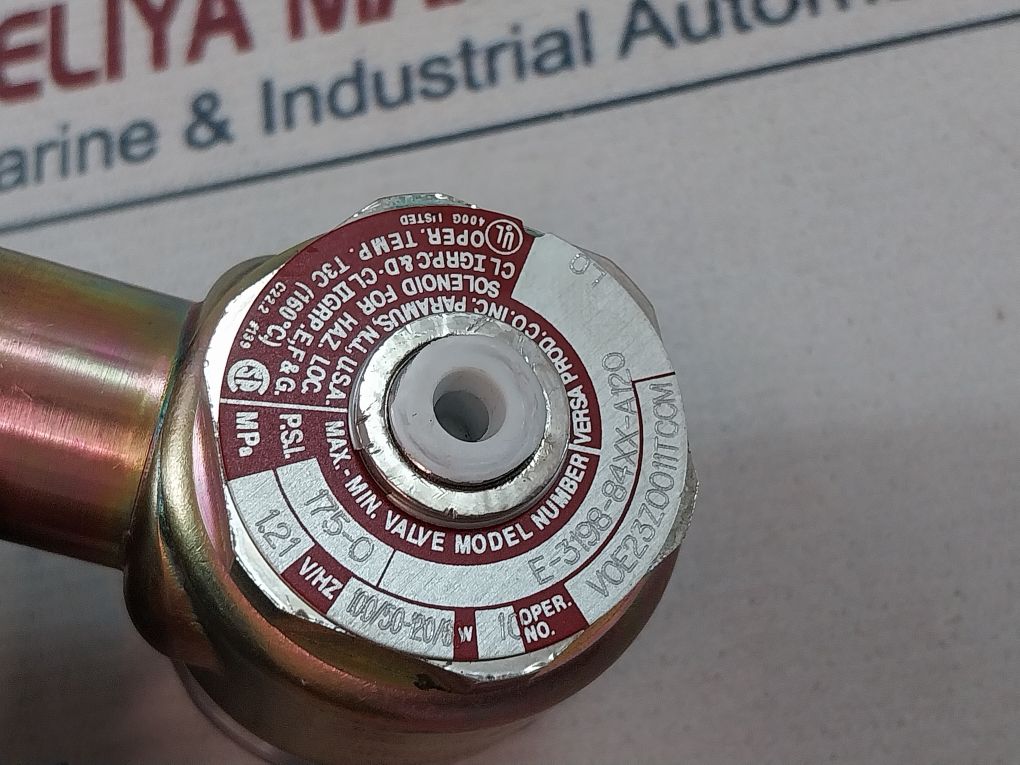 Versa E-3198-84Xx-a120 Solenoid Valve Coil Div.1