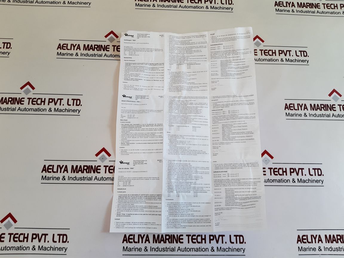 Versa Eny-3198-22-hc-xisx6-d024 Solenoid Valve 1.6Watt 24 Vdc
