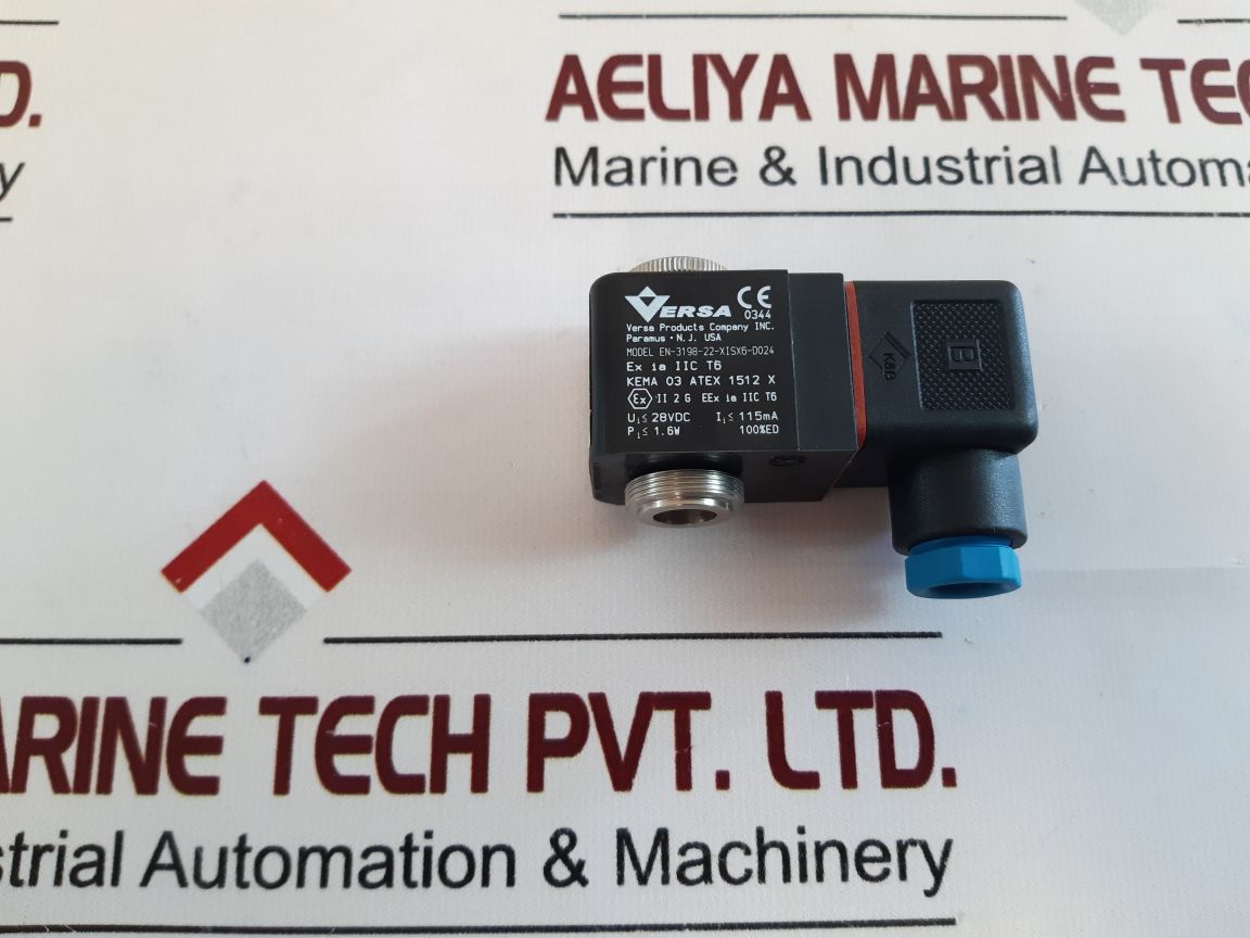 Versa Eny-3198-22-hc-xisx6-d024 Solenoid Valve 1.6Watt 24 Vdc
