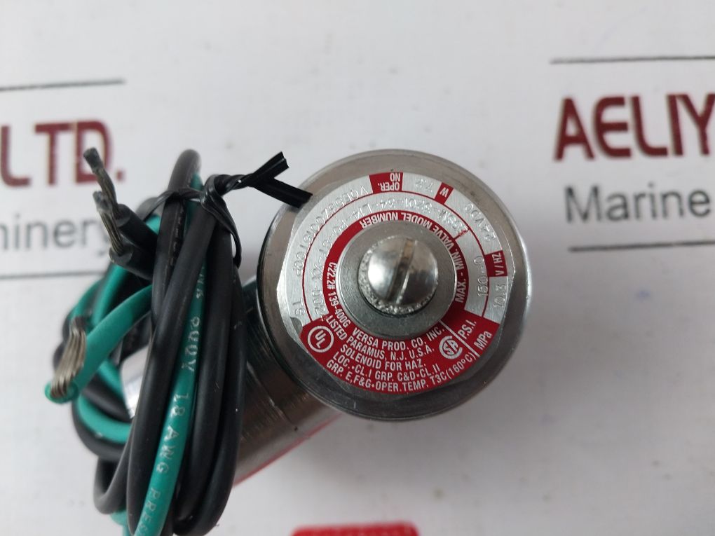 Versa E5Sm-3201-34-l14-pc-st-xx-d024 Solenoid Valve