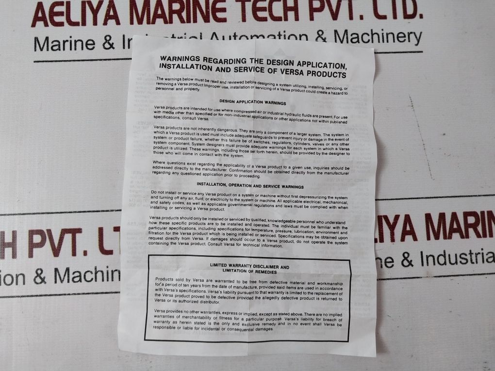Versa E5Sm-3201-34-l14-pc-st-xx-d024 Solenoid Valve