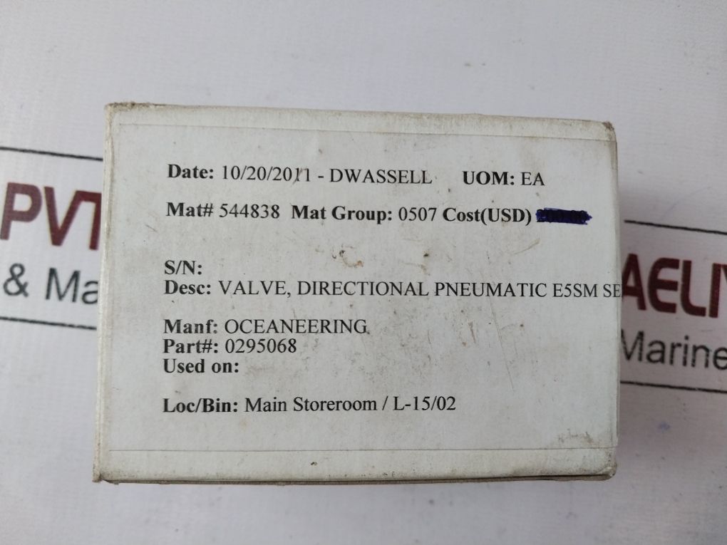 Versa E5Sm-3201-34-l14-pc-st-xx-d024 Solenoid Valve